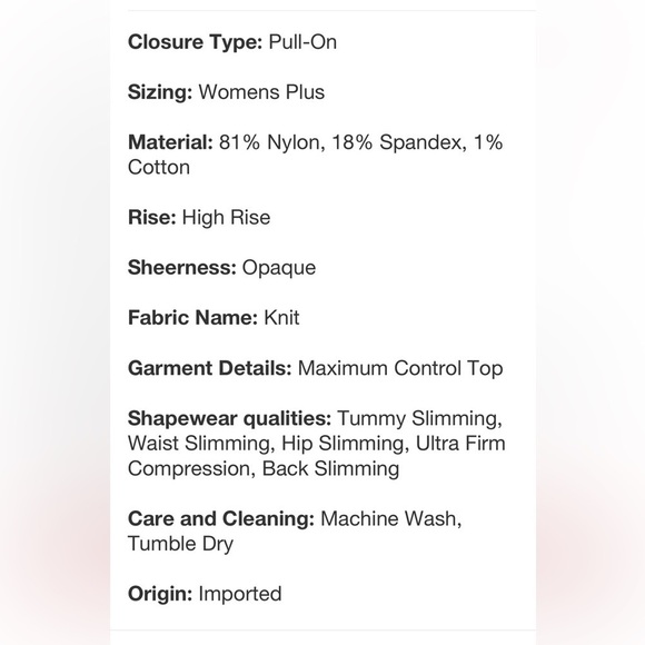 ASSETS by SPANX Women's Remarkable Results High-Waist Control Briefs - Black
1X - Picture 5 of 5